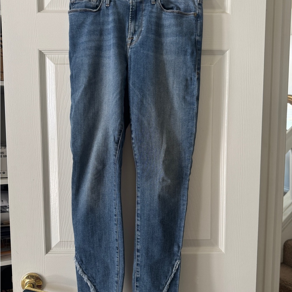 Frame Denim Le Skinny de Jeanne Blue Jeans Sz 28